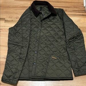 Barbour Dark Green Quilted Jacket